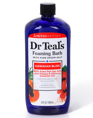 Thumbnail 1: Dr Teals 34 oz Hawaiian Bliss Foaming Bath with Pure Epsom Salt 