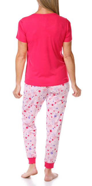 Thumbnail 2: Peanuts Women's 2 Pc Ribbed Snoopy Pajama Pants Set 