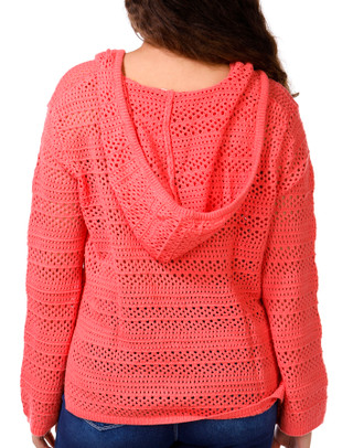 Thumbnail 3: ROXY Juniors Hippie Love Baja Knit Sweater 
