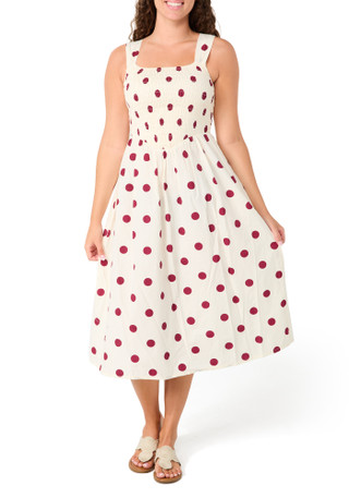 Thumbnail 1: JAPNA Juniors Sleeveless Midi Dress 