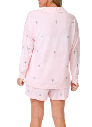 Thumbnail 4: Philosophy Women's 2 Pc Embroidered Shorts Set 