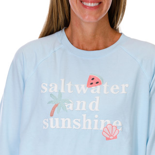 Thumbnail 2: Philosophy Women's Saltwater & Sunshine Sweatshirt 