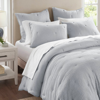 Thumbnail 3: Harbor House Breeze Cotton Gauze Embroidered Euro Sham  