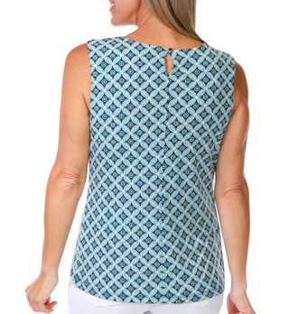 Thumbnail 3: Tahari Women's Sleeveless Pleated Top 