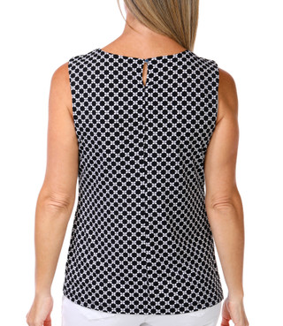 Thumbnail 3: Tahari Women's Sleeveless Pleated Top 