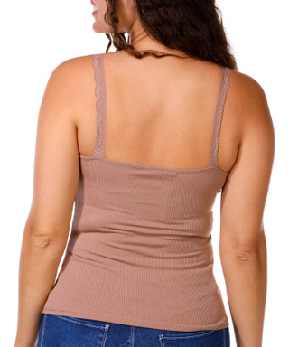 Thumbnail 2: Heart & Hips Juniors Cinch Bust Lace Trim Cami 