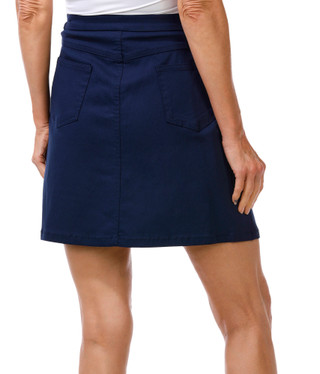 Thumbnail 2: Hearts of Palm Petite Pull-On Tech Stretch Skort 