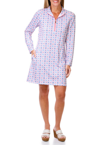 Thumbnail 1: CABANA LIFE Women's Long Sleeve UPF Dress 