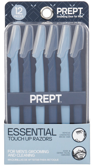 Thumbnail 1: Prept Men's 12 Pc Essential Touch Up Razors Set 