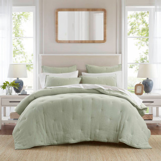 Thumbnail 5: Harbor House Harbor House Muslin Cotton Quilt Set 