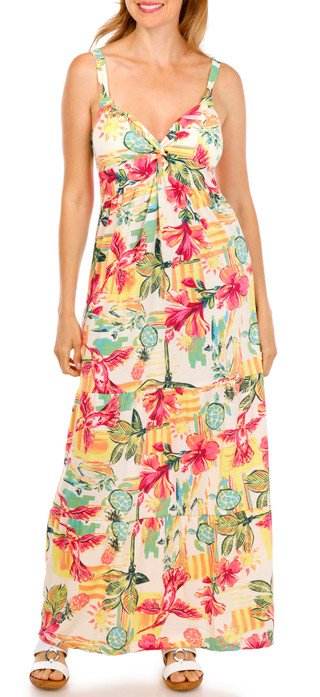 Thumbnail 1: HARLOW & ROSE Women's Sleeveless Maxi Dress 