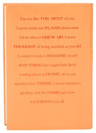 Thumbnail 2: Word Cloud Classics Little Women Leatherbound Classic Book 