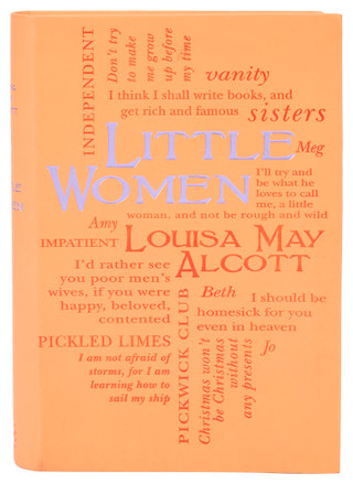 Thumbnail 1: Word Cloud Classics Little Women Leatherbound Classic Book 