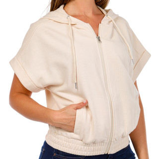 Thumbnail 3: FLAG & ANTHEM Women's Short Sleeve Zip Up Hoodie 