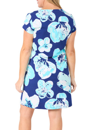 Thumbnail 2: ANA CLARE Women's V Neck Floral Dress 