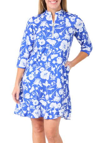 Thumbnail 1: ANA CLARE Women's Long Sleeve Print Sport Dress 