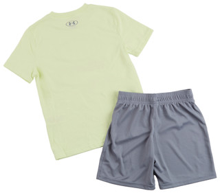 Thumbnail 3: Under Armour Big Boys Active 2 Pc Scenic Shorts Set 