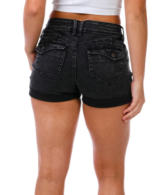 Thumbnail 3: YMI Juniors Denim Micro Shorts 