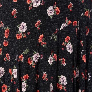 Thumbnail 2: Lola P Women's Floral Bias Maxi Skirt 