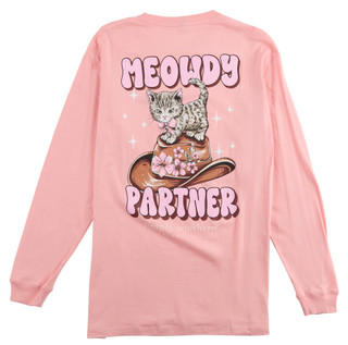 Thumbnail 2: SIMPLY SOUTHERN Juniors Long Sleeve Meow Partner Top 