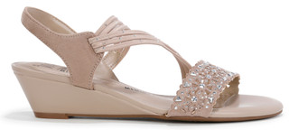 Thumbnail 2: IMPO Womens Galaxy Jeweled Wedge Sandals 