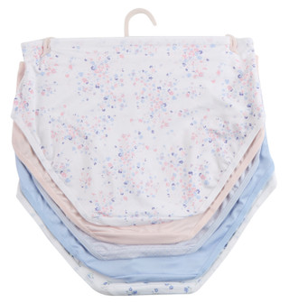 Thumbnail 2: Laura Ashley Women's 5 Pk Brief Panties  