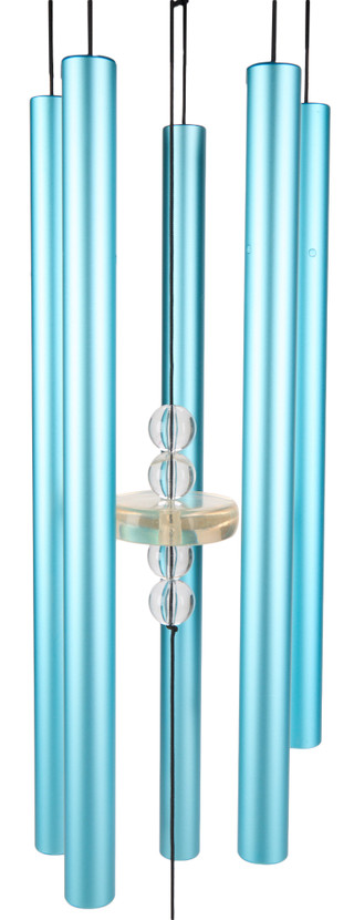 Thumbnail 2: Regal Arts & Gifts 40 in Raindrop Wind Chime  