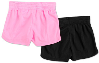 Thumbnail 2: Puma Little Girls Active 2 Pk Logo Shorts 
