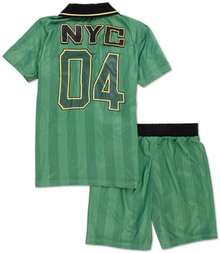Thumbnail 3: TMNT Little Boys 2 Pc Shorts Set  