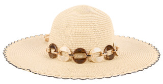Thumbnail 1: Catherine Malandrino Straw Floppy Sun Hat  