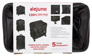 Thumbnail 1: DEJUNO Expandable Rolling Travel Duffle  