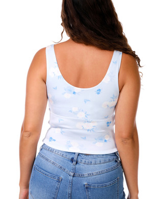 Thumbnail 3: VINTAGE HAVANA Juniors Cloud Fleece Tank Top 