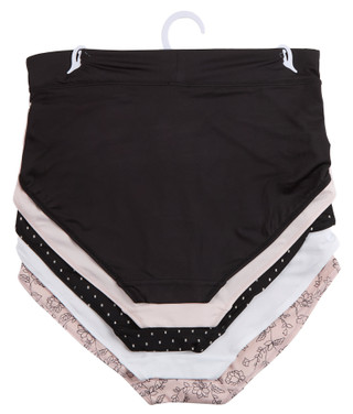 Thumbnail 2: Gloria Vanderbilt Women's Plus 5 Pk Brief Panties  