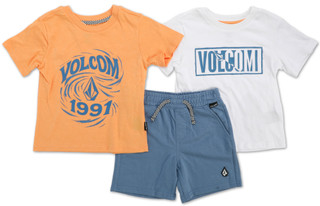 Thumbnail 1: VOLCOM Little Boys 3 Pc Shorts Set  