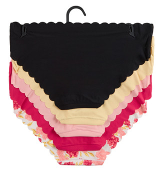 Thumbnail 2: Marilyn Monroe Women's 5 Pk No Show Panties 