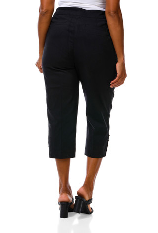 Thumbnail 4: Zac & Rachel Women's Plus Pull On Capris  