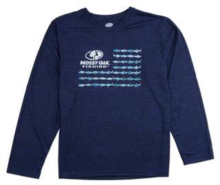 Thumbnail 1: Mossy Oak Women's Space Dye Fishing Shirt  