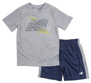 Thumbnail 1: New Balance Boys Active 2 Pc Shorts Set 