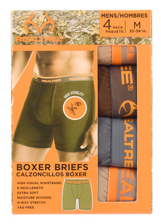 Thumbnail 1: Realtree Men's 4 Pk Boxer Briefs 