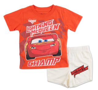 Thumbnail 1: Disney Toddler Boys 2 Pc Character Graphic Shorts Set 