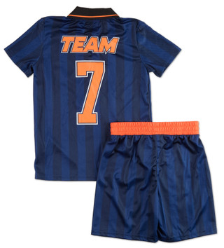 Thumbnail 2: NARUTO Boys 2 Pc Soccer Style Jersey & Shorts Set 