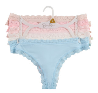 Thumbnail 1: Jessica Simpson Women's 5 Pk Ultra Flirty Thongs 