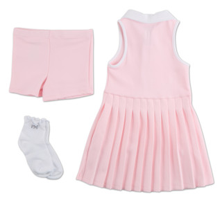 Thumbnail 2: Paris Hilton Little Girls Active 3 Pc Pleated Dress Set 