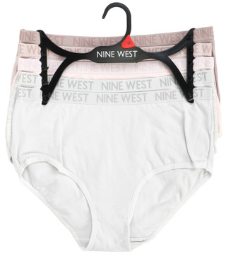 Thumbnail 1: NINE WEST Women's 5 Pk High Waist Briefs 