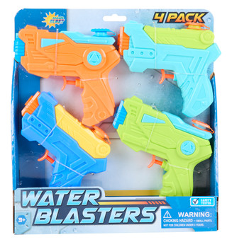 Thumbnail 1: Summer Blast 4 Pk Water Blasters 