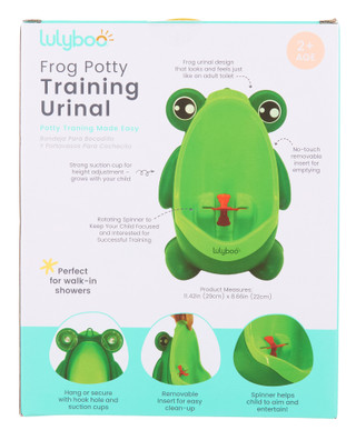 Thumbnail 2: Lulyboo Frog Potty Training Urinal 