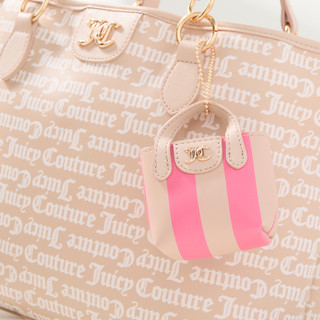 Thumbnail 4: Juicy Couture Berry Stripe Sand Tote Bag 