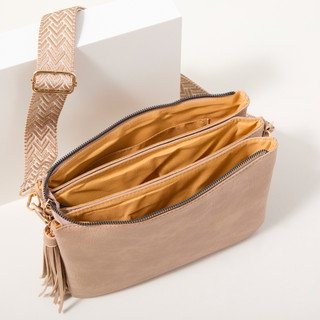 Thumbnail 3: DS Fashion 5 Compartment Crossbody Bag 
