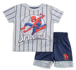 Thumbnail 1: Marvel Toddler Boys 2 Pc Spider-Man Shorts Set 