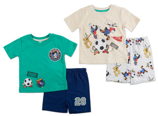 Thumbnail 1: Disney Toddler Boys 4 Pc Mickey & Friends Shorts Set 